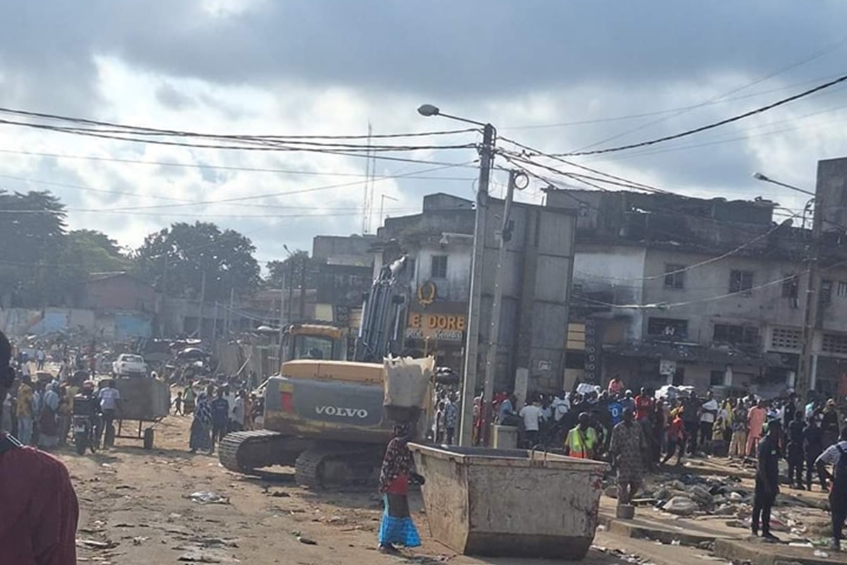 Adjamé après le déguerpissement Côte d'Ivoire nouvelle vague de déguerpissements à Adjamé