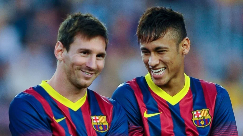 Messi Barça rire