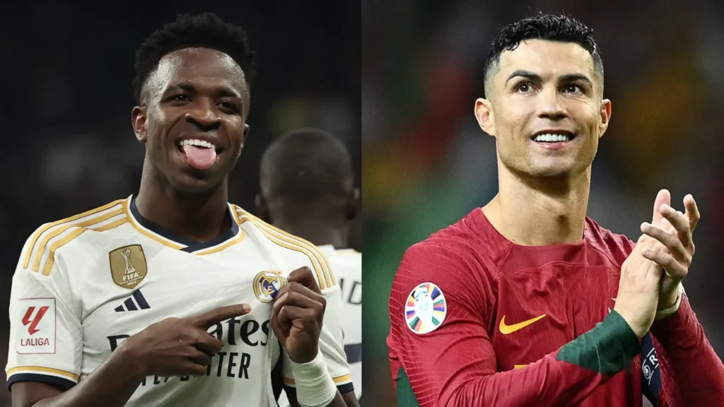 Vinicius Jr Cristiano Ronaldo Real Madrid