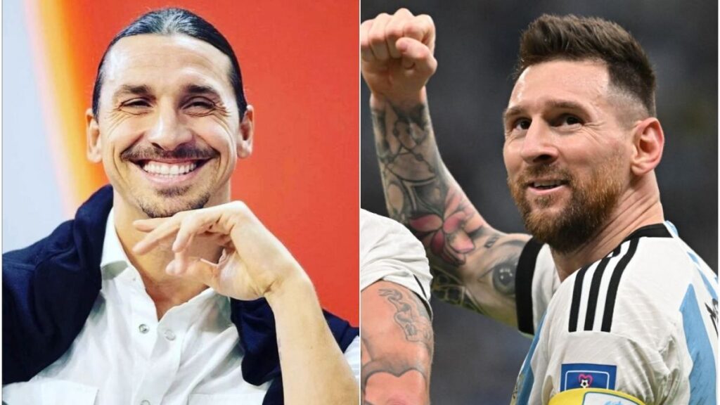 Zlatan Ibrahimović Lionel Messi