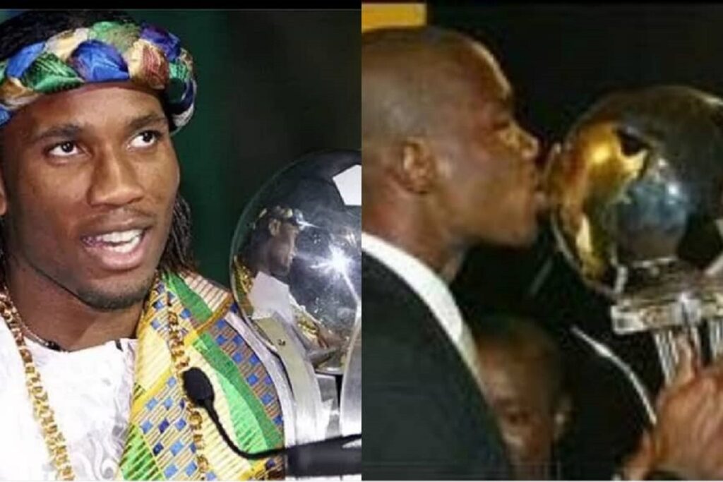 Ballon d'Or Africain Samuel Eto'o Didier Drogba Classement