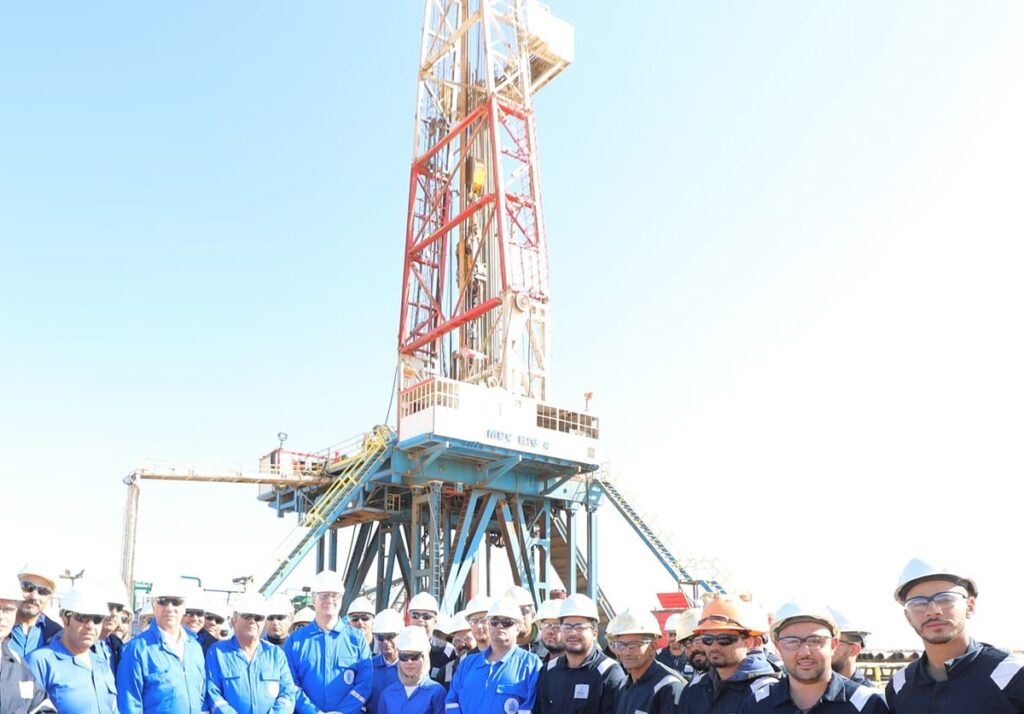 production de pétrole