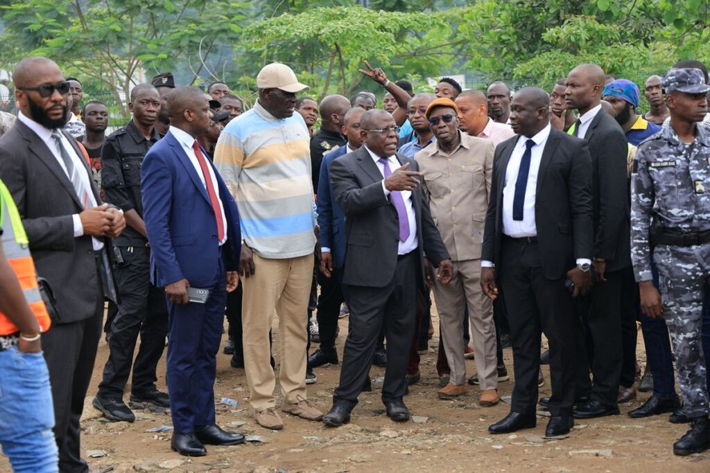 Côte d'Ivoire après le déguerpissement, Cissé Bacongo à Adjamé lance des travaux...