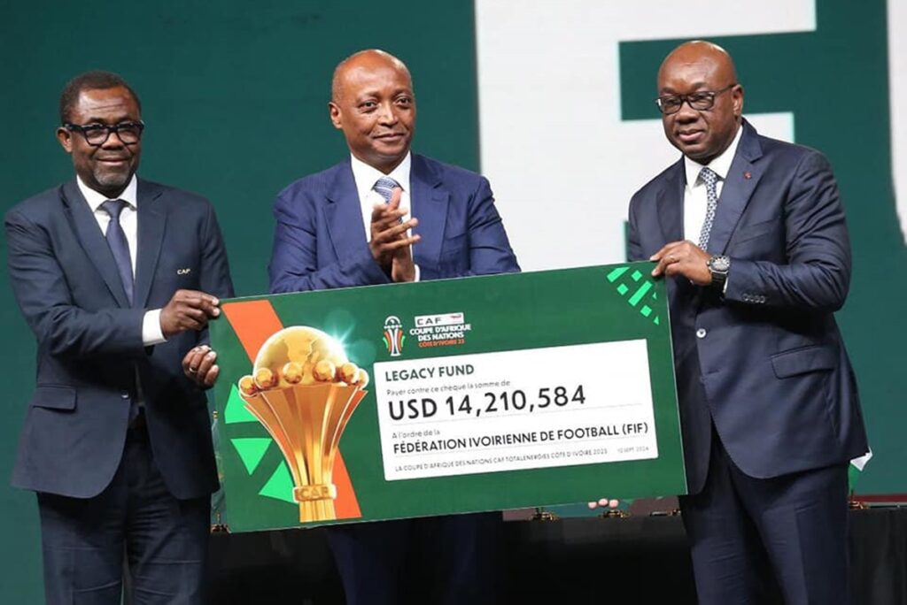 Côte d'Ivoire la FIF fait une précision concernant les 8 milliards promis par la CAF