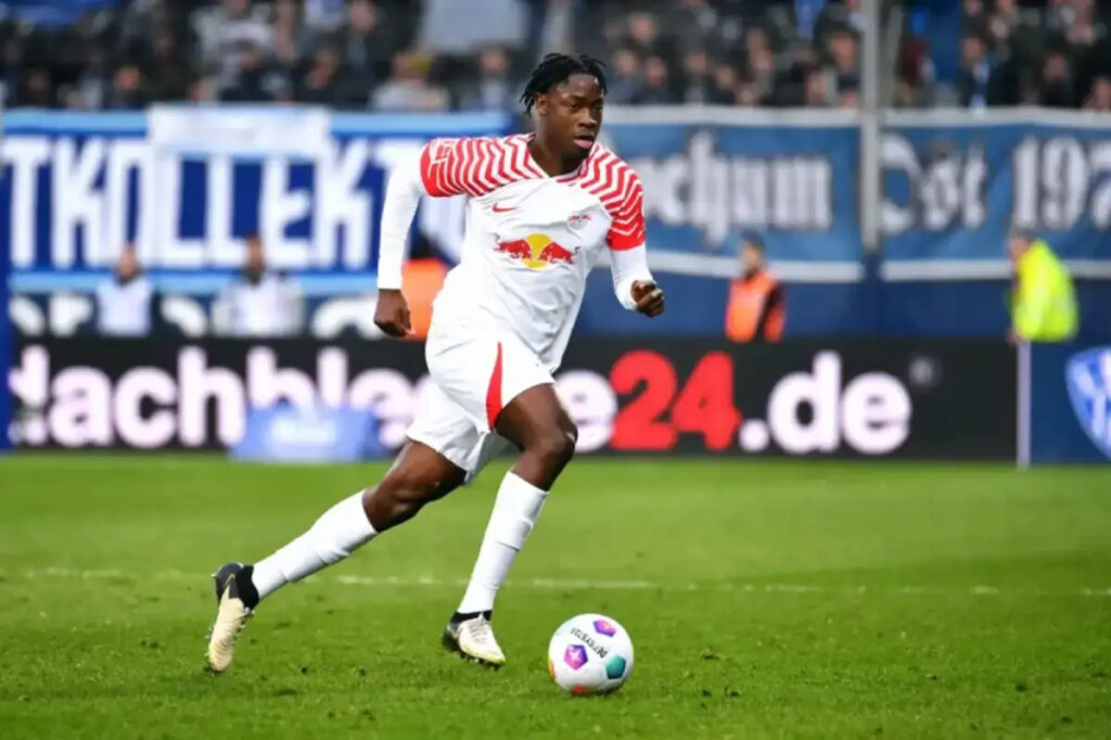 Allemagne : le Français Lukeba absent avec le RB Leipzig