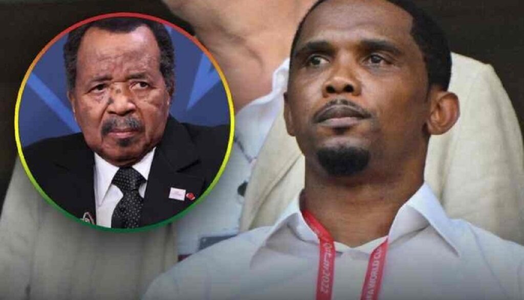 Samuel Eto'o Paul Biya