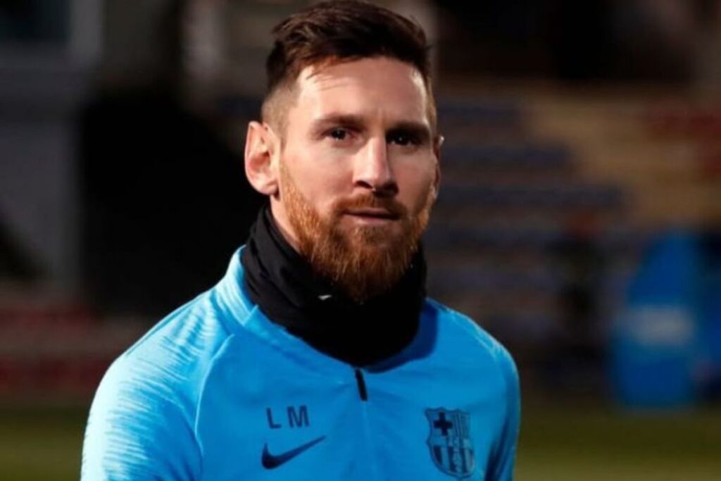 Leonel Messi sous le maillot du Barça