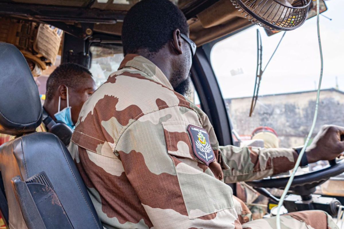 Une arme de guerre obtenu par le pays