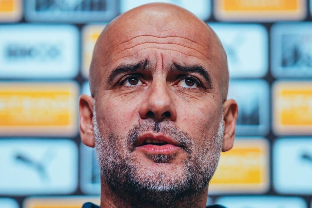 Guardiola Man City Haaland