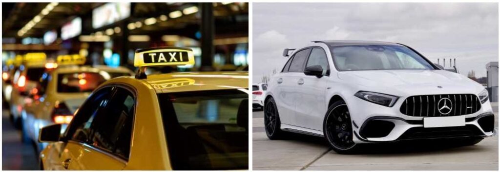 Taxi et VTC