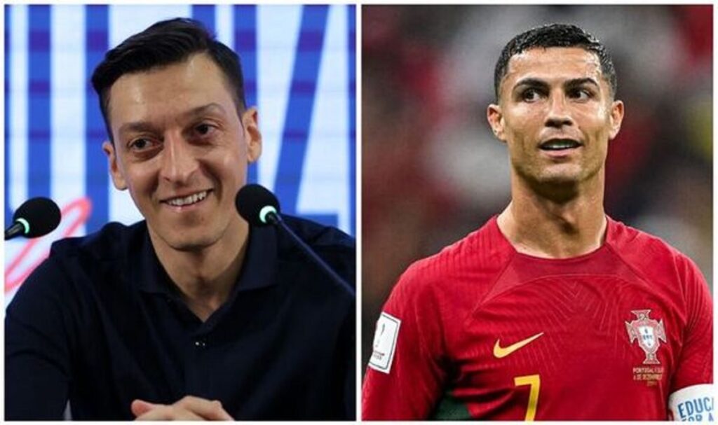 Mesut Özil Cristiano Ronaldo