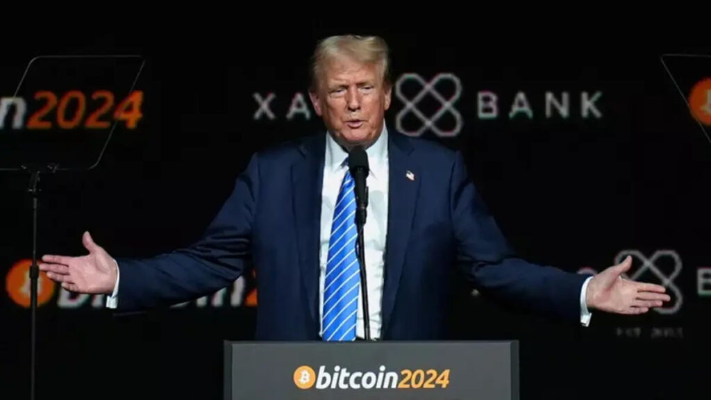 Nouveau record du bitcoin; Donald Trump aux anges