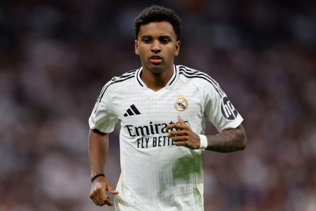 Rodrygo sous le maillot du Real Madrid