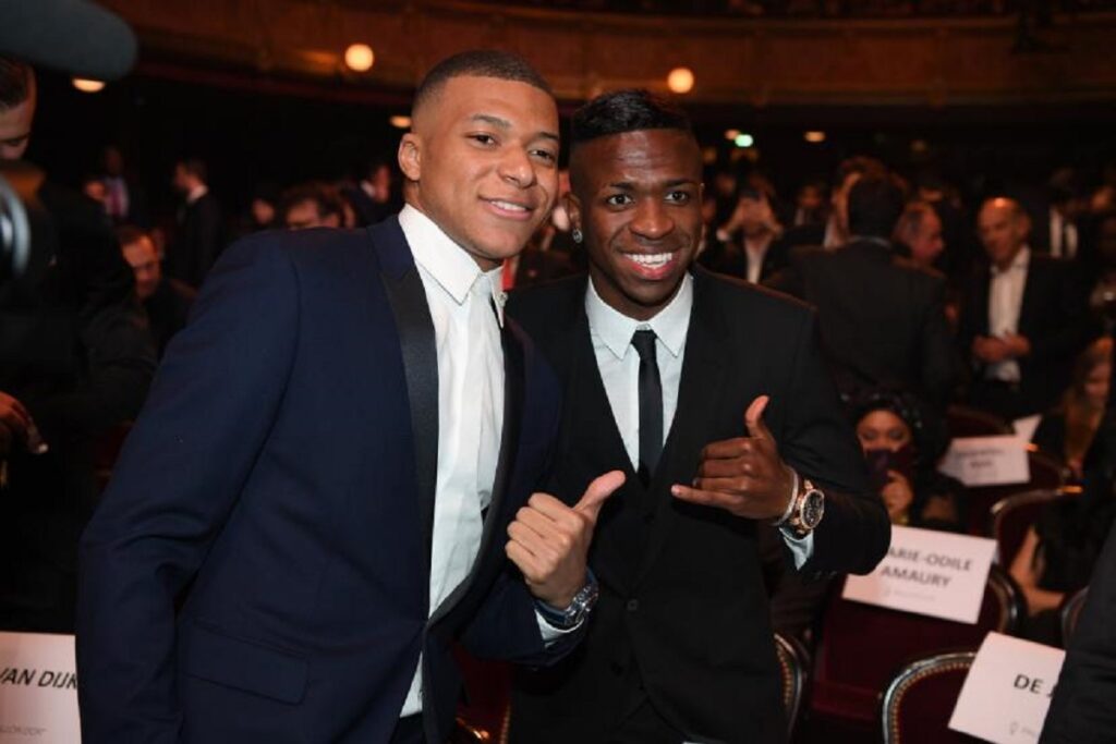 Kylian Mbappé Vinicius Jr Origine Camerounaise