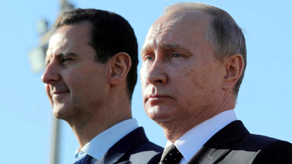 Vladimir Poutine Bachar al-Assad