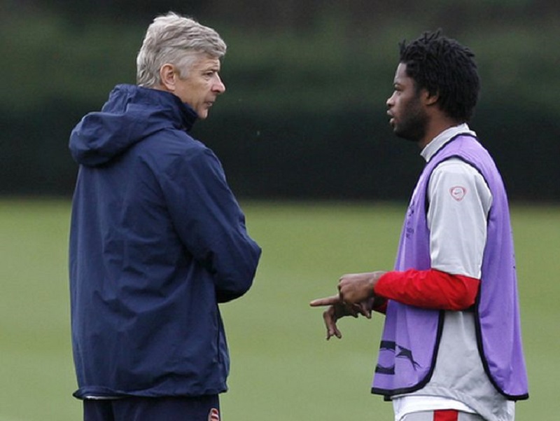 Alexandre Song Arsène Wenger