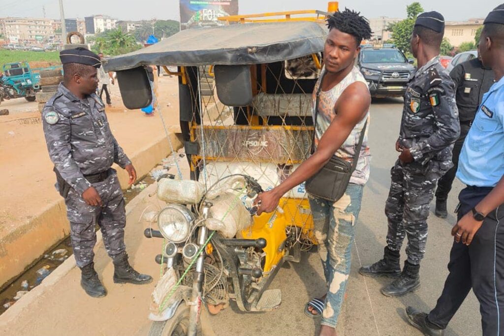 Côte d'Ivoire le gouvernement lance une opération de contrôle des engins à 2 et 3 roues