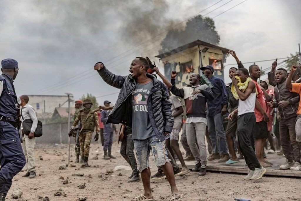 violents affrontements Côte d'Ivoire violent affrontement entre les forces de l’ordre et les jeunes de...