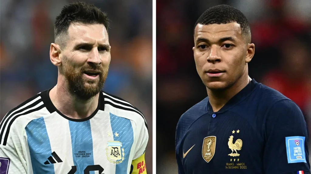 Messi Mbappé