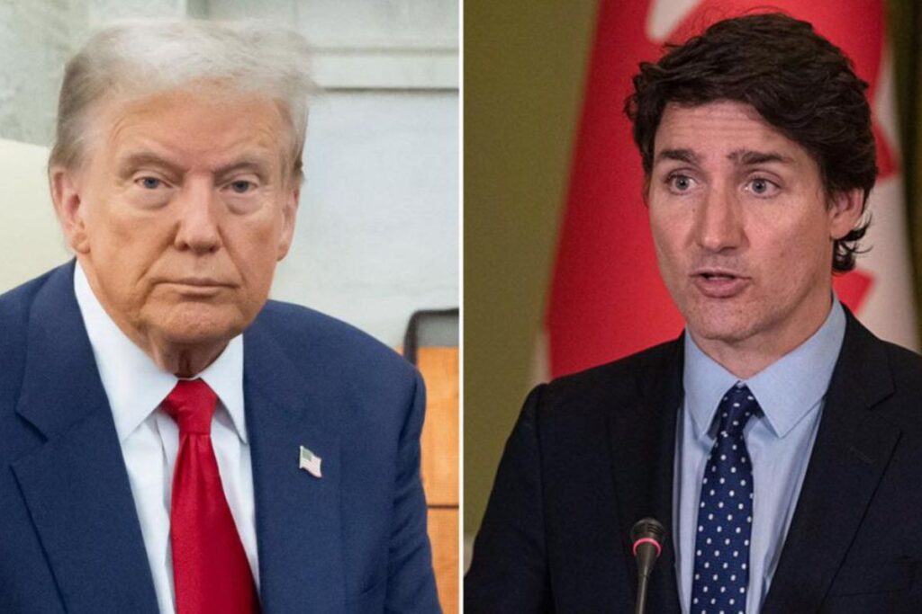 Justin Trudeau bombe le torse devant Trump : “La réaction du Canada sera…”