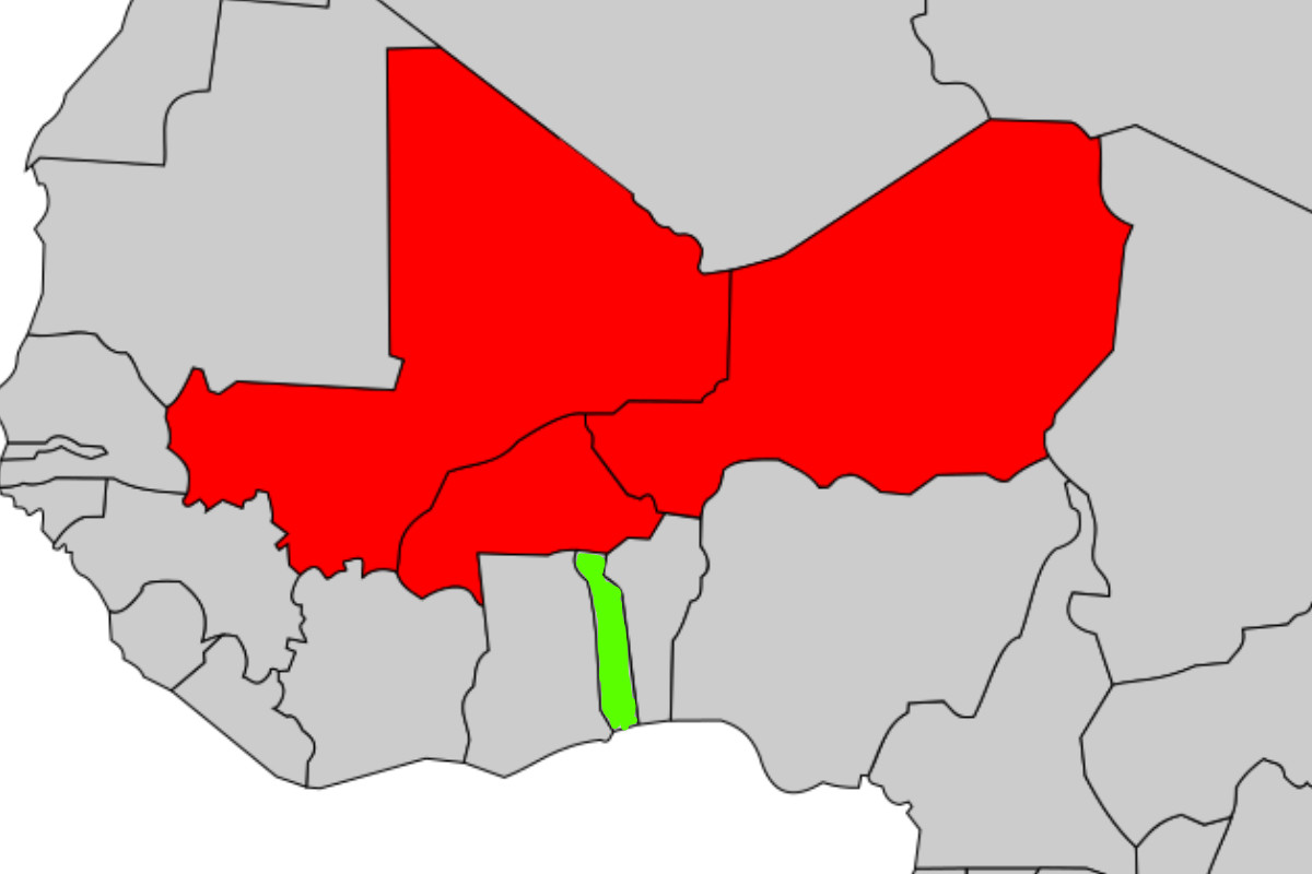 Togo Burkina Faso Niger