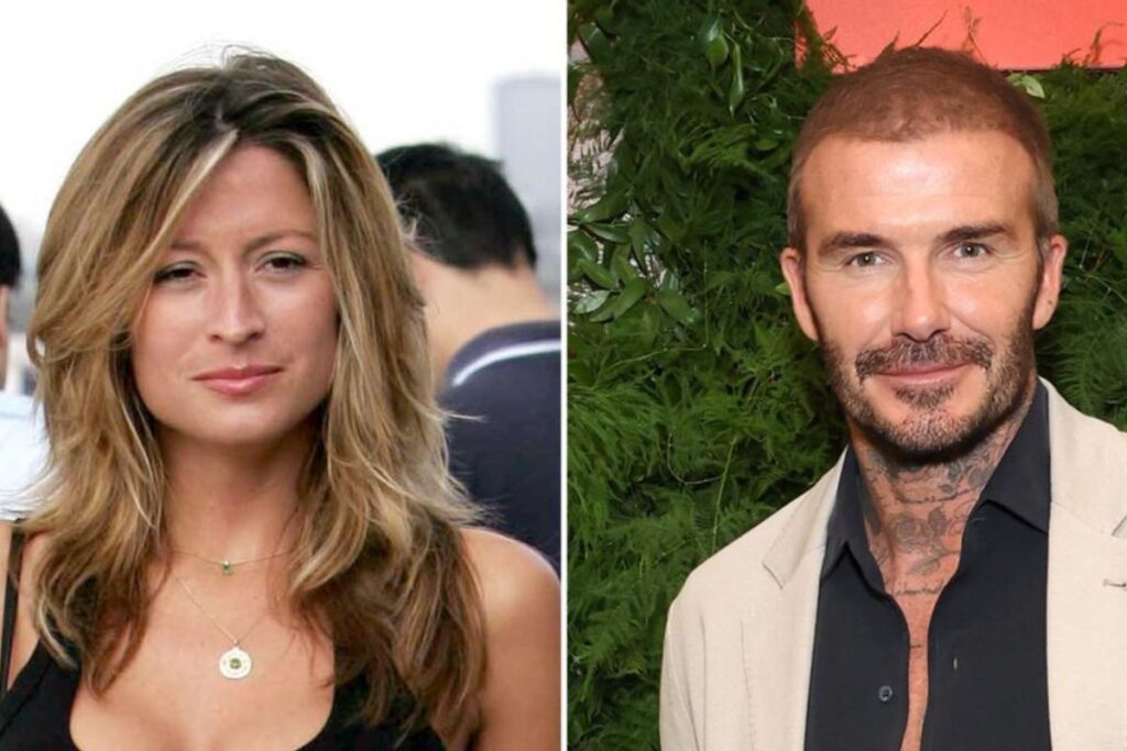 L'ex-maîtresse de David Beckham fait encore une sortie médiatique