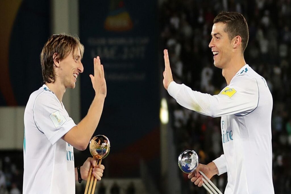 Modric Cristiano Ronaldo