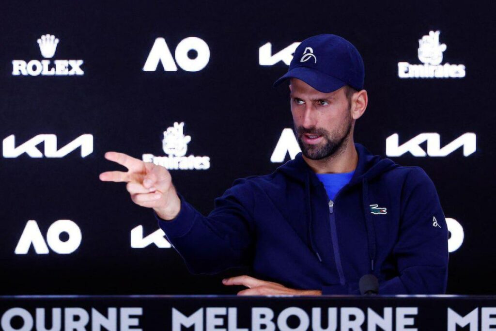 Open d’Australie les premiers mots de Djokovic après son abandon face à Zverev