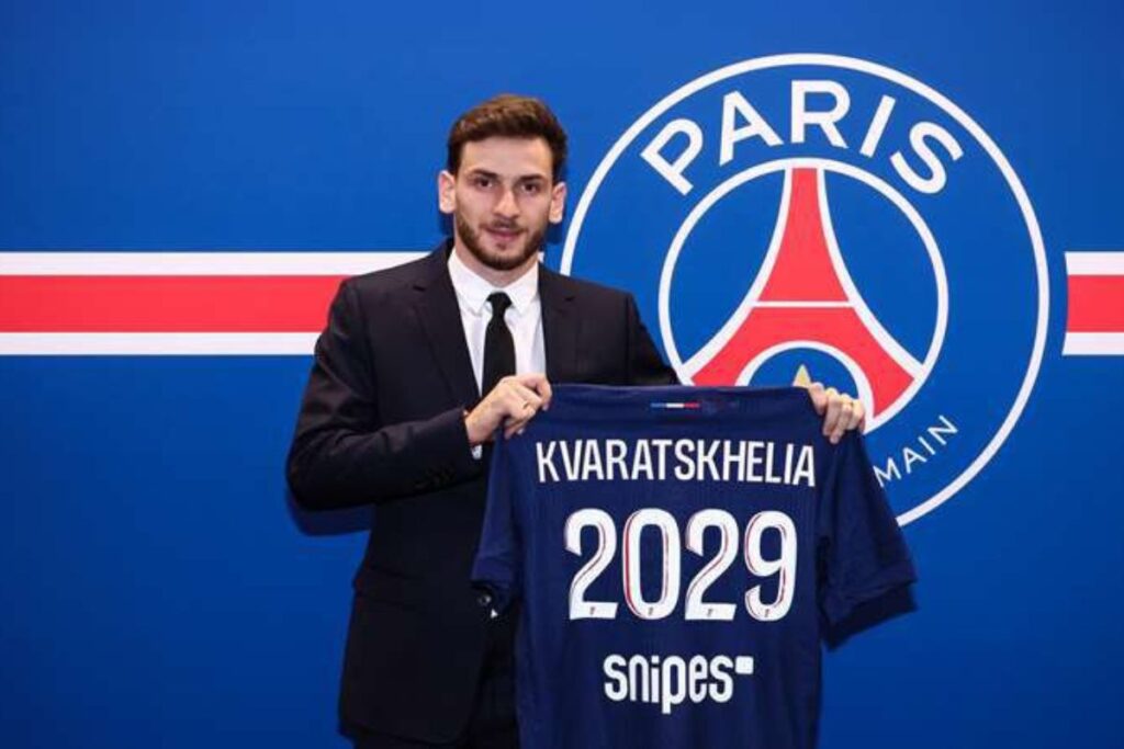 PSG “Je suis ici pour…”, l’objectif suprême de Khvicha Kvaratskhelia