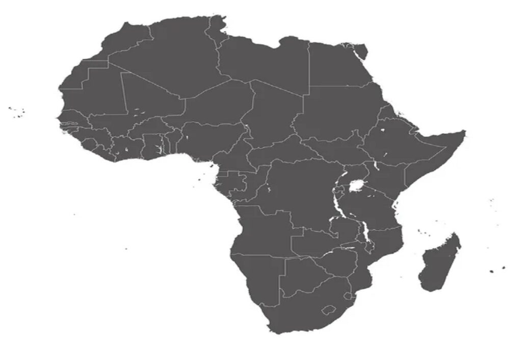 Carte de l'Afrique