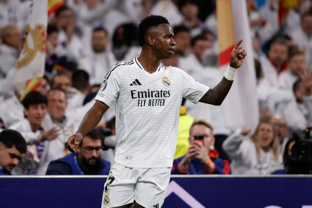 Vinicius Junior le Brésilien dépasse un cap sous les couleurs madrilènes