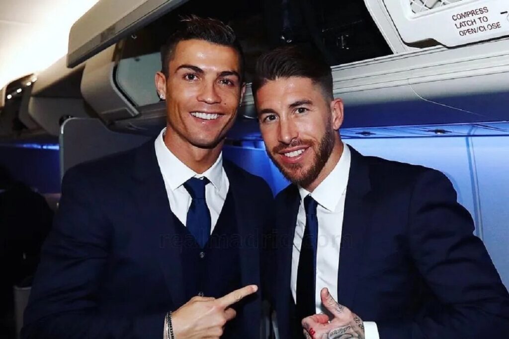 Cristiano Ronaldo Sergio Ramos
