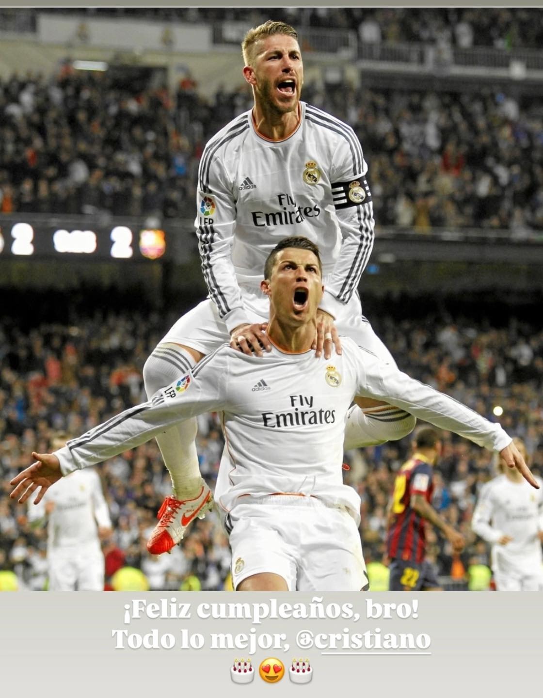 Cristiano Ronaldo Sergio Ramos