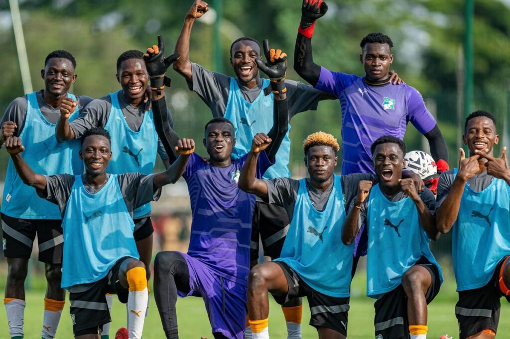 CAN U20 la Côte d'Ivoire prête pour son duel amical face au Nigeria