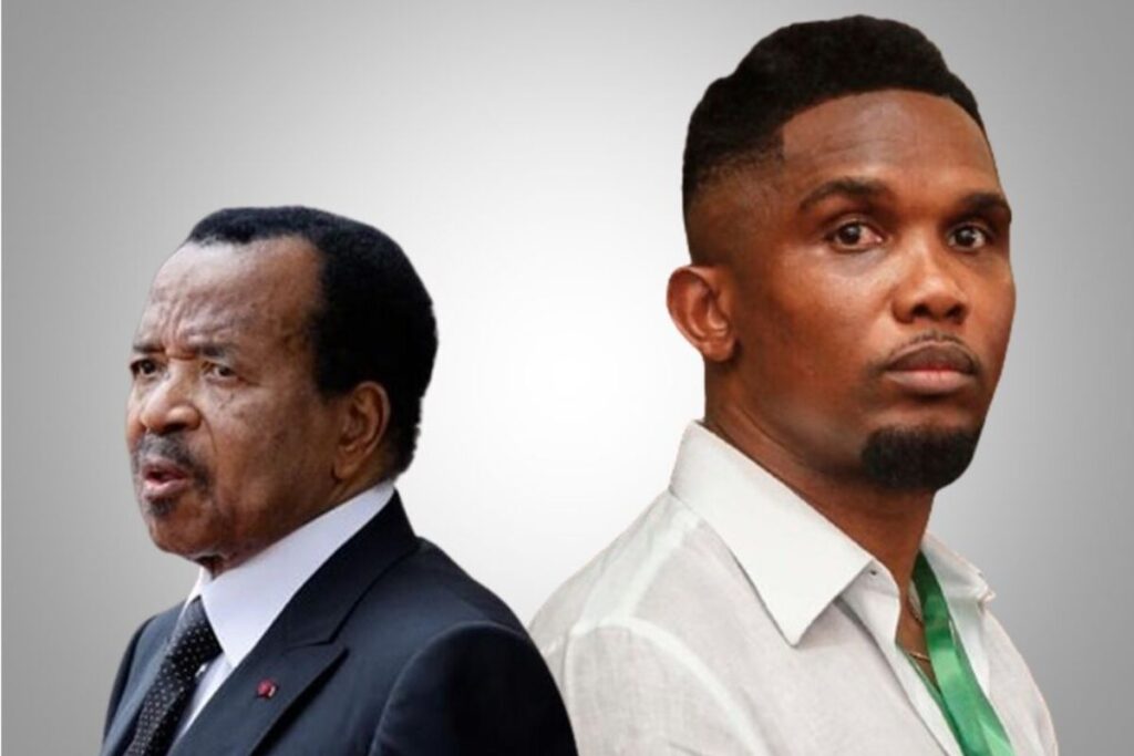 Cameroun Samuel Eto'o Paul Biya