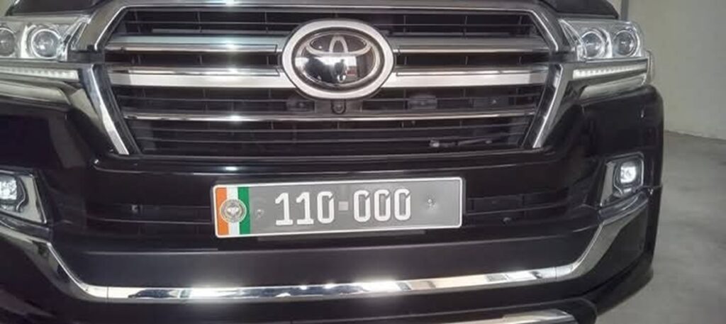 Côte d'Ivoire désormais, les véhicules des gendarmes et militaires seront immatriculés à...