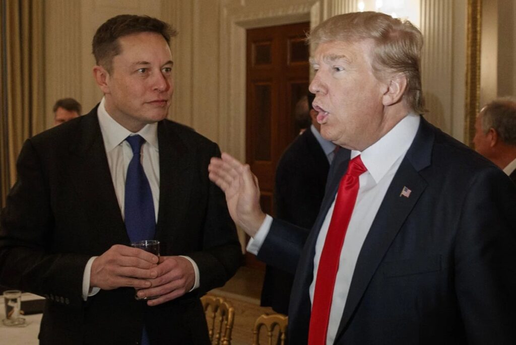 Donald Trump Elon Musk