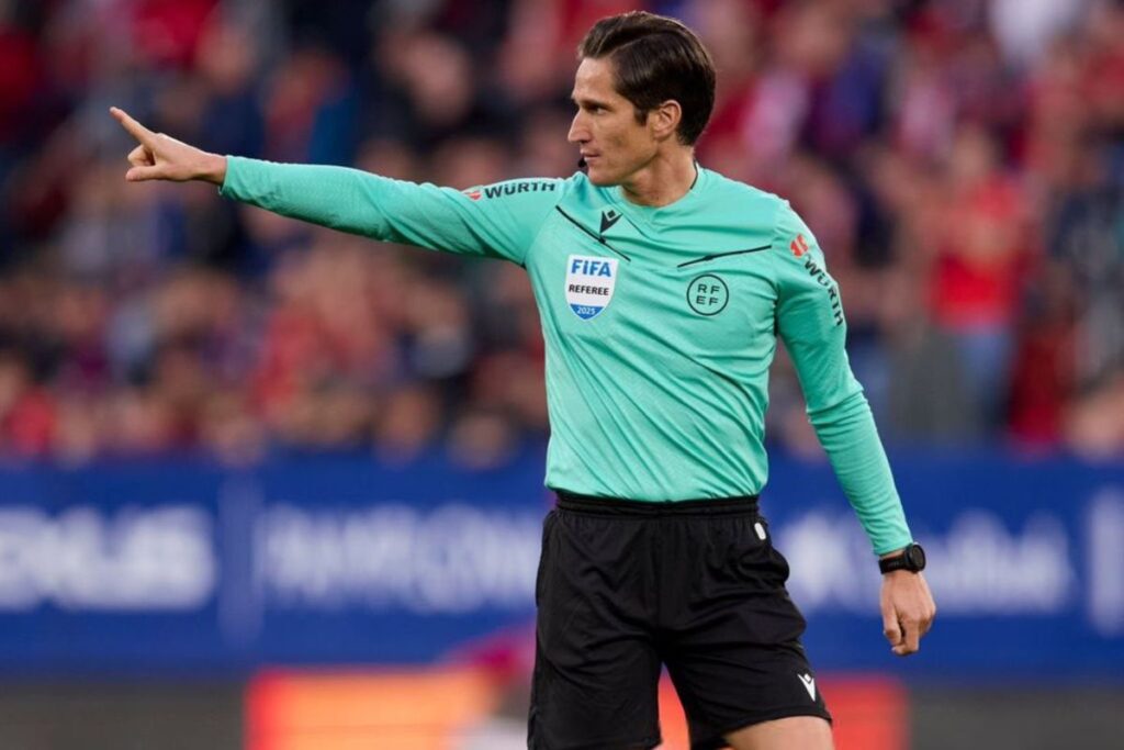 Espagne l’arbitre qui a expulsé Bellingham craint pour sa vie !