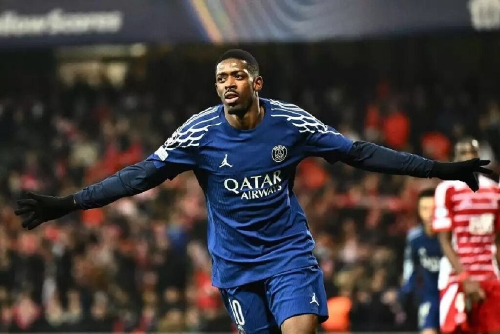 PSG : Ousmane Dembélé dépasse Mbappé et menace Messi