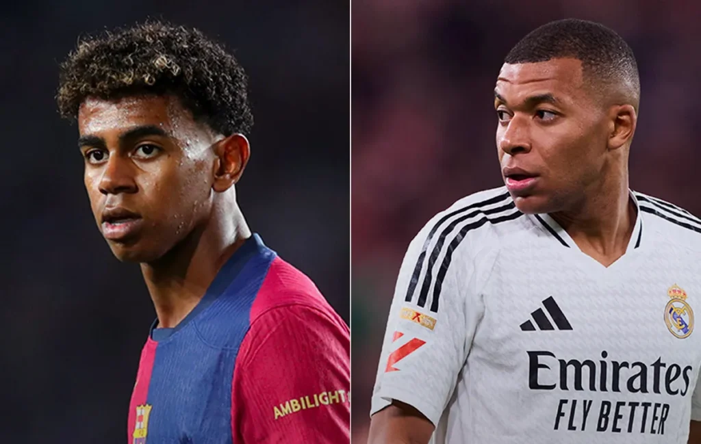 Kylian Mbappé Lamine Yamal