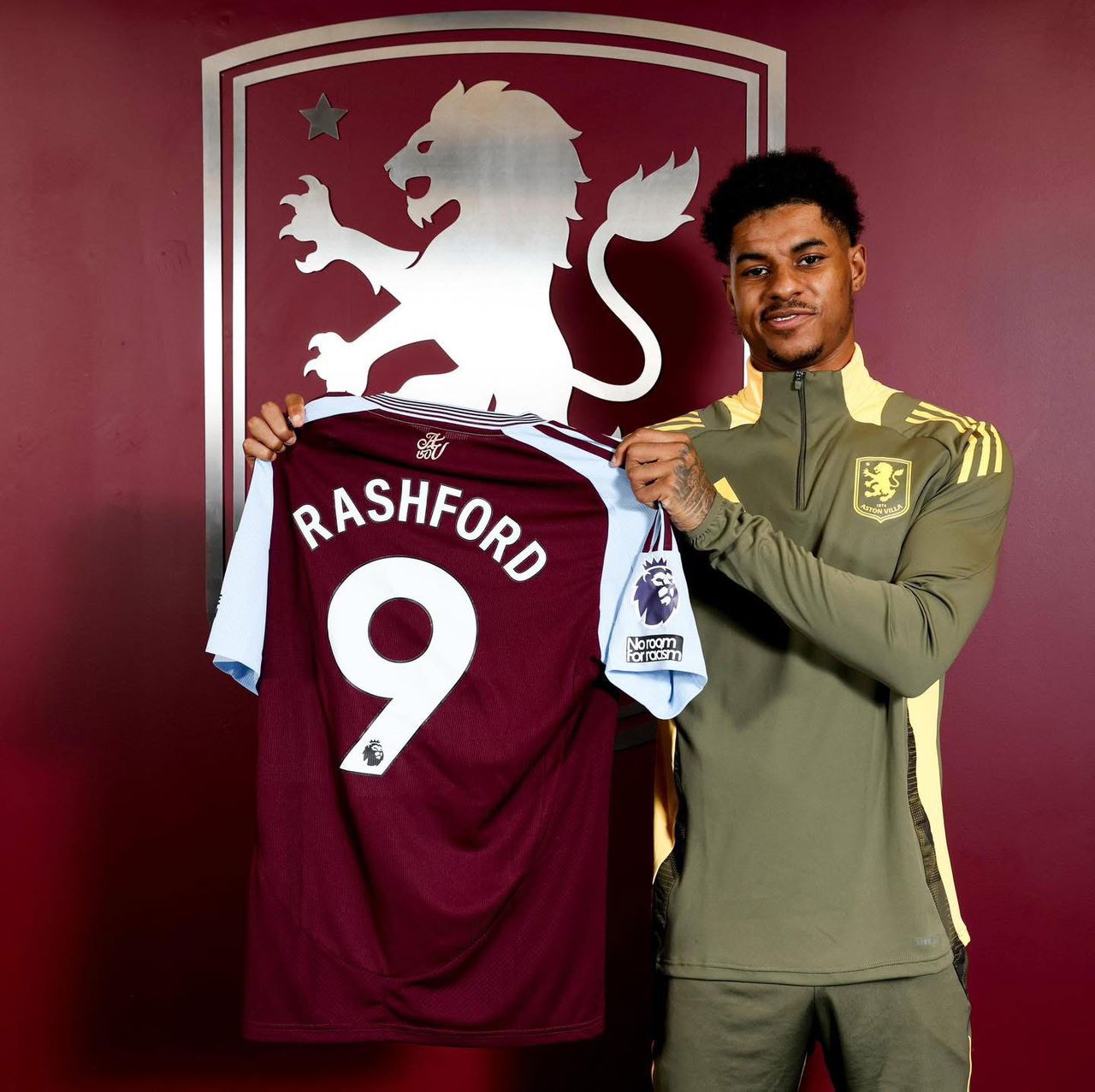 Marcus Rashford Aston Villa