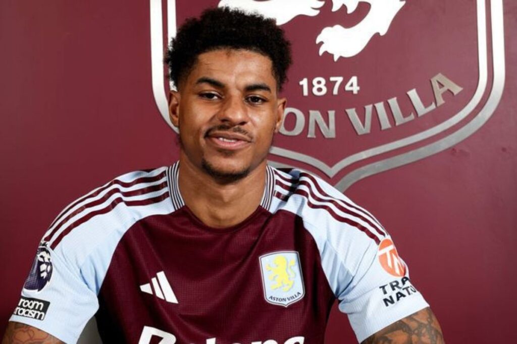 Marcus Rashford dévoile son principal objectif à Aston Villa