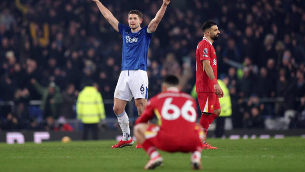 Premier League : Everton accroche Liverpool (2-2) dans un finish exceptionnel
