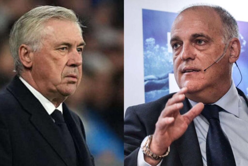 Real Madrid “La compétition espagnole n’est pas…”, Tebas remet Ancelotti à sa place