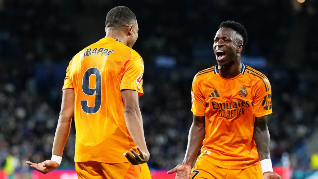 Vinicius Jr Kylian Mbappé