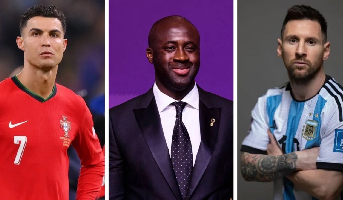 Yaya Touré Lionel Messi Cristiano Ronaldo