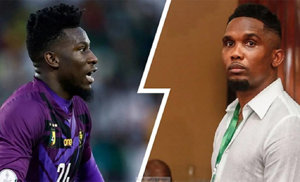André Onana Samuel Eto'o