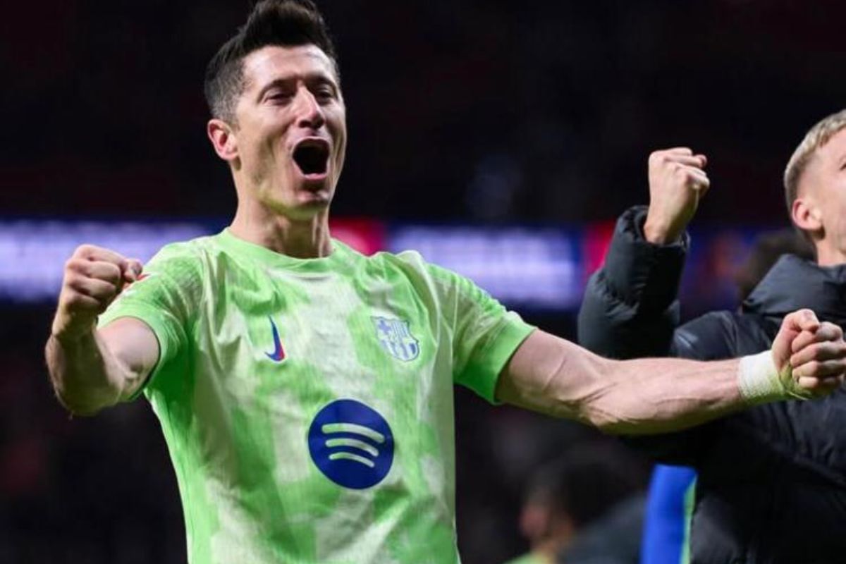 Barça Lewandowski égale un record fou de Messi et rentre dans l’histoire du club