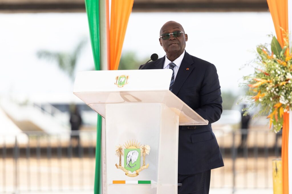 Côte d'Ivoire le vice-président Tiémoko Meyliet Koné quitte Abidjan pour...