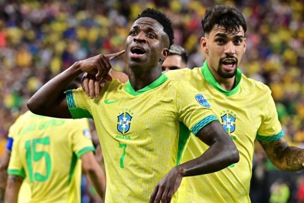 Coupe du Monde 2026 - Éliminatoires Vinicius sauve le Brésil, Raphinha brille